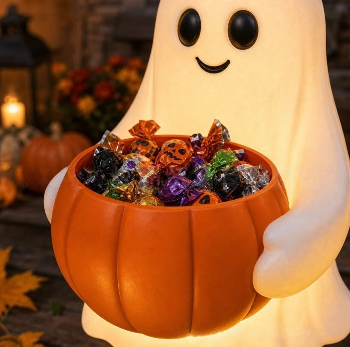 Dekorativer Halloween-Geist Gartenstecker Karnz