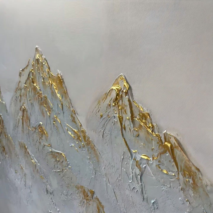 Abstracte Berglandschaft Wandkunst