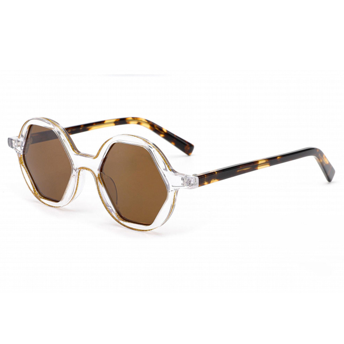 Damen Sonnenbrille im einzigartigen oktogonalen Design Karnz