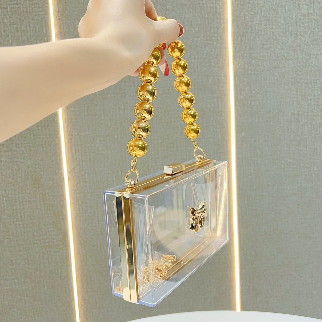 Stylische Acryl-Handtasche