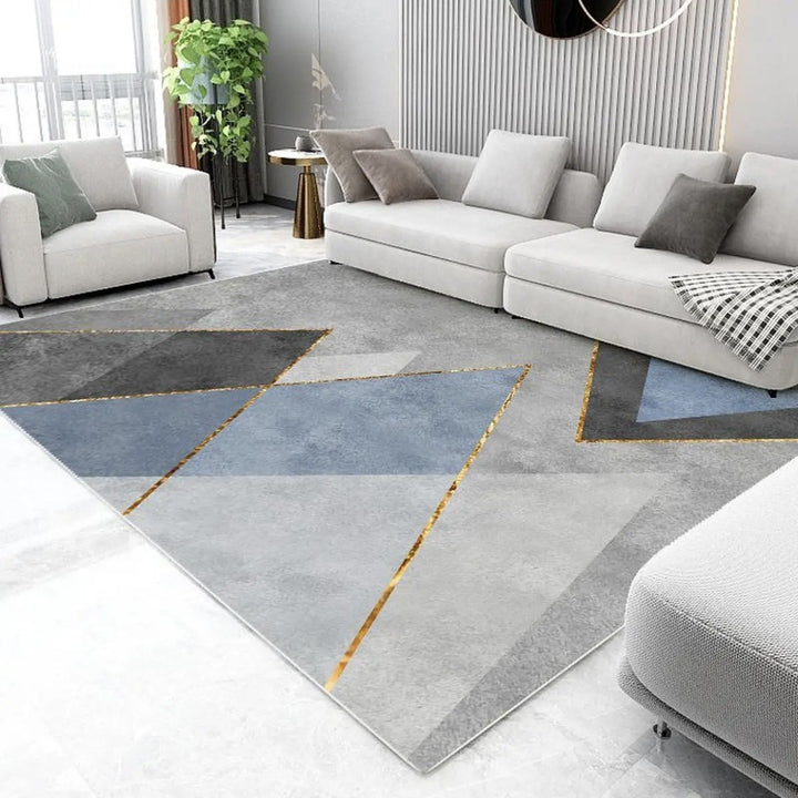 Abstraktes Design Teppich