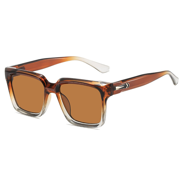 Elegante Übergroße Quadratrahmen-Sonnenbrillen Karnz