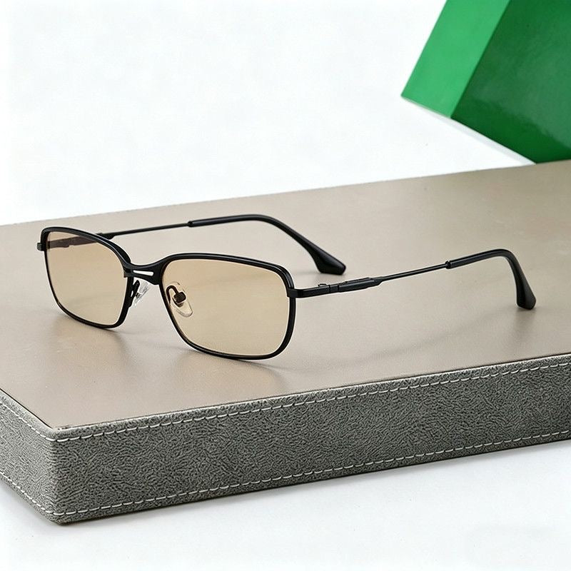 Modische Metallbrille Karnz