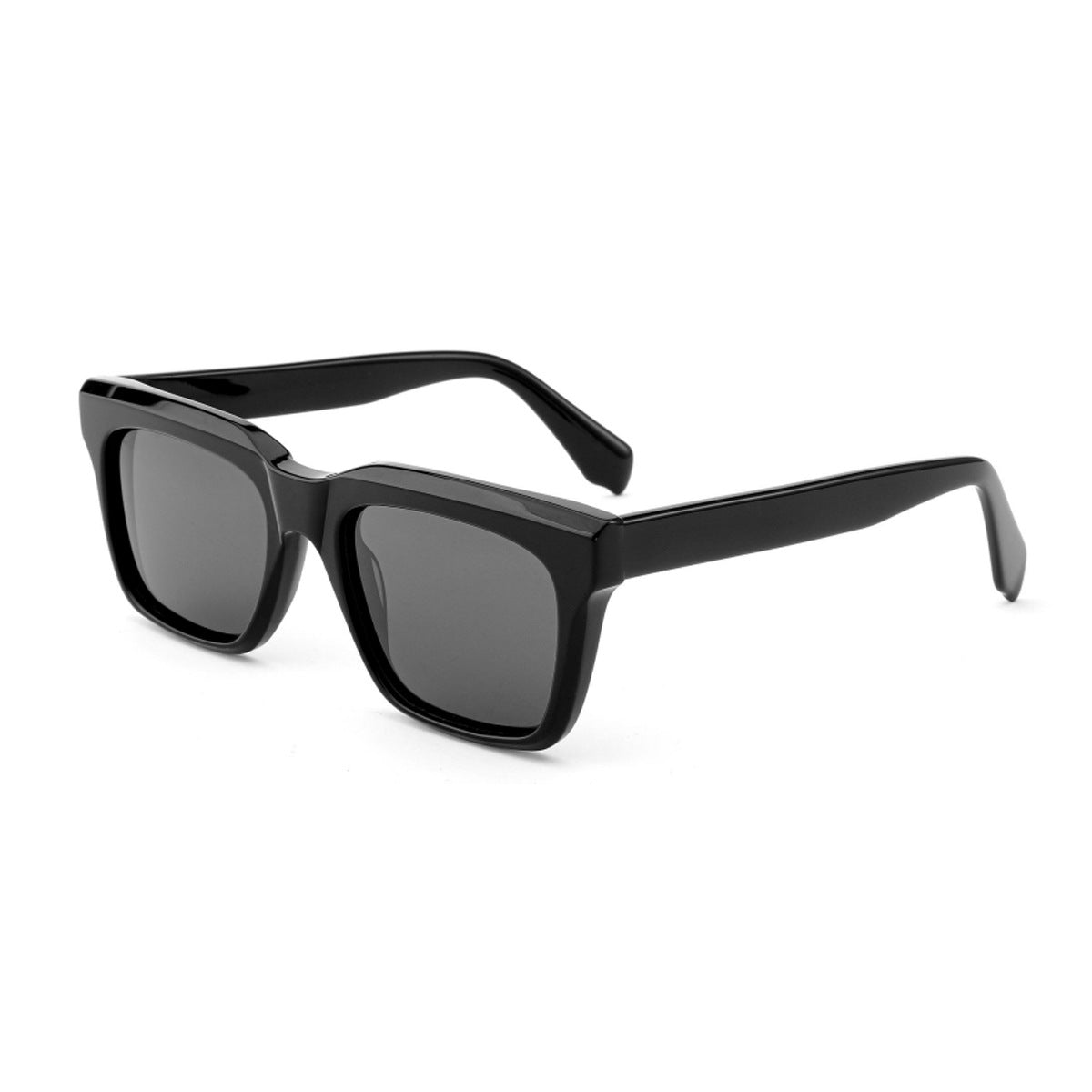 Damen modische Sonnenbrille im eleganten Rechteckdesign mit robustem Rahmen und UV-Schutz Karnz