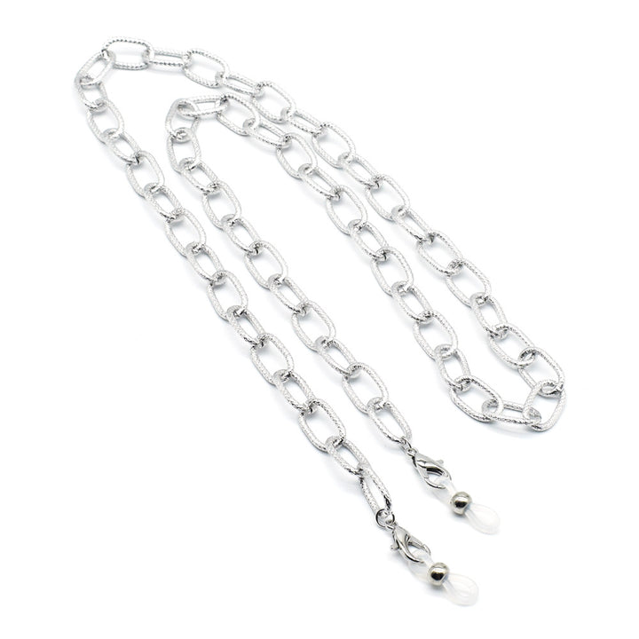 Stylische Metallkette Brillenhalter Karnz