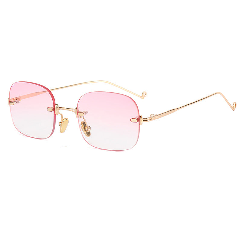 Damen elegante geometrische Brille Karnz
