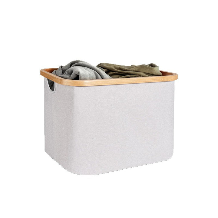 Trendy Aufbewahrungskorb mit Bambusrahmen Karnz