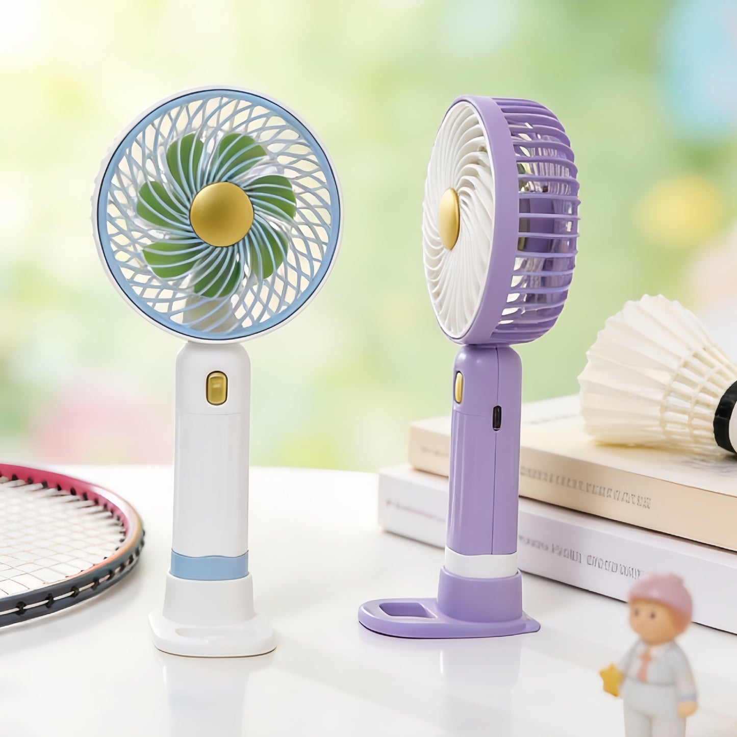 Damen Tragbarer Handventilator mit variablem Geschwindigkeitsmodus Karnz