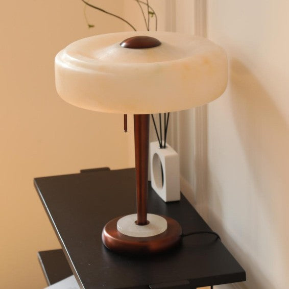 Moderne Alabaster Stil Tischlampe
