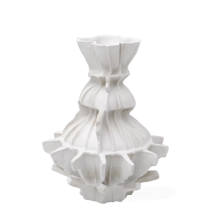 Dekorative skulpturale Blumenvase