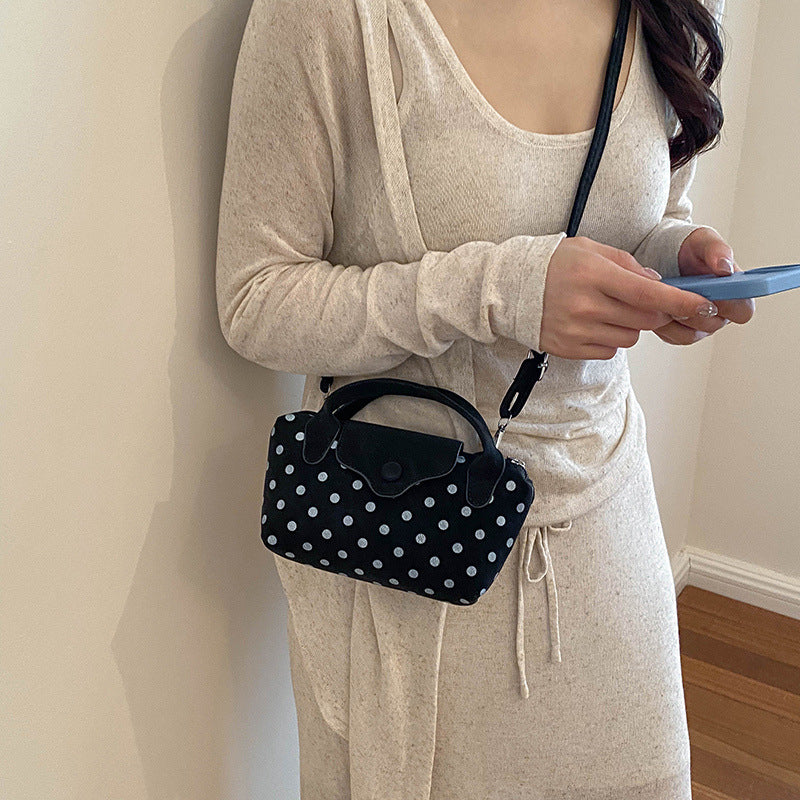 Punktmuster Handtasche