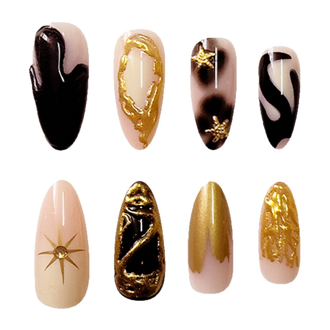 Abstracte Kunst Nagelverbeterungen Karnz