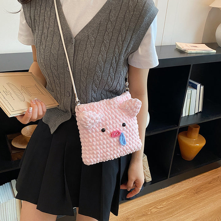 Süßes Tier-Themen Plüsch Tasche