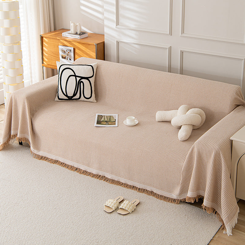 Weiche Gewebte Sofa Wurfdecke