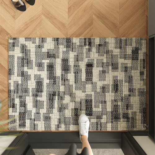 Moderner geometrischer gemusterter Läufer