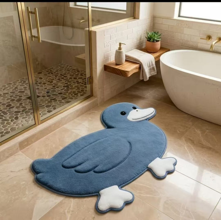 Niedliche Pinguin Plüsch Badmatte