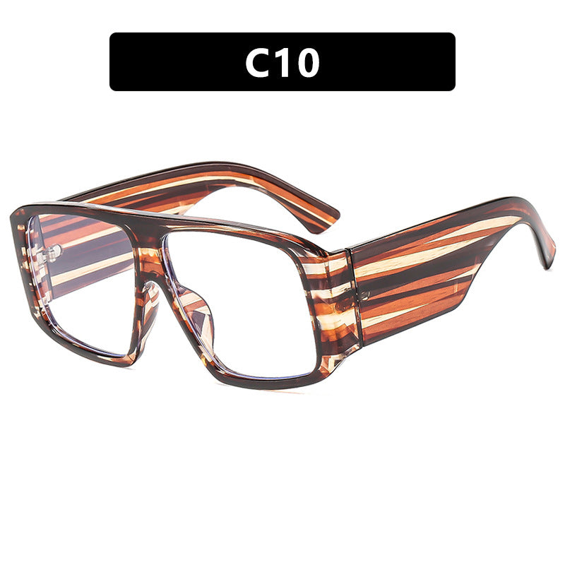 Damen modische rechteckige Brille Karnz