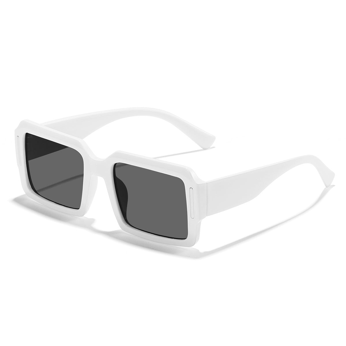 Damen modische quadratische Sonnenbrille mit stylischem Kunststoffrahmen Karnz