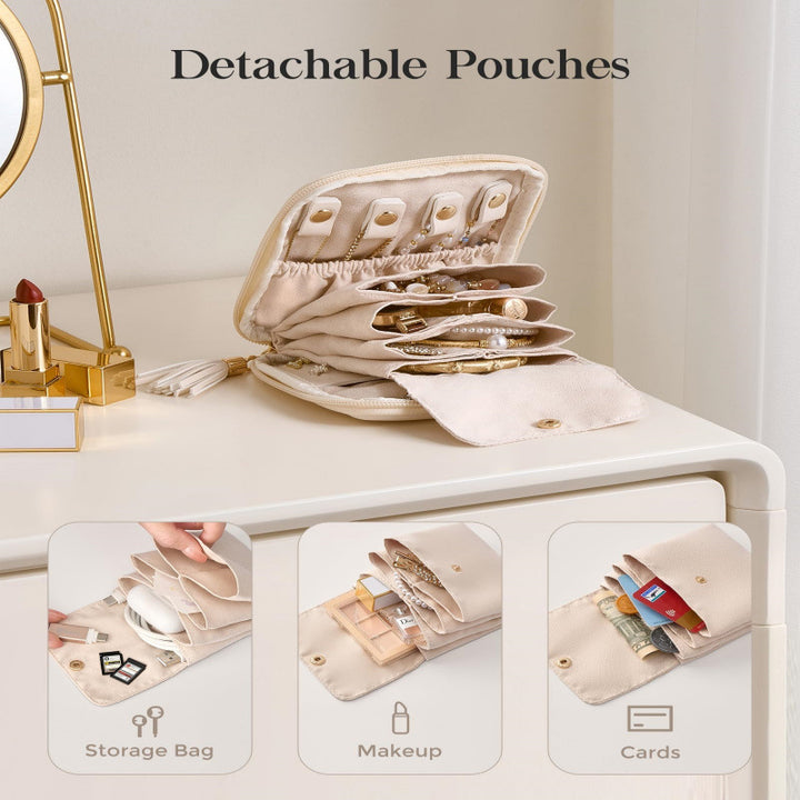 Eleganter Schmuck-Organizer mit Individuellem Trennsystem Karnz