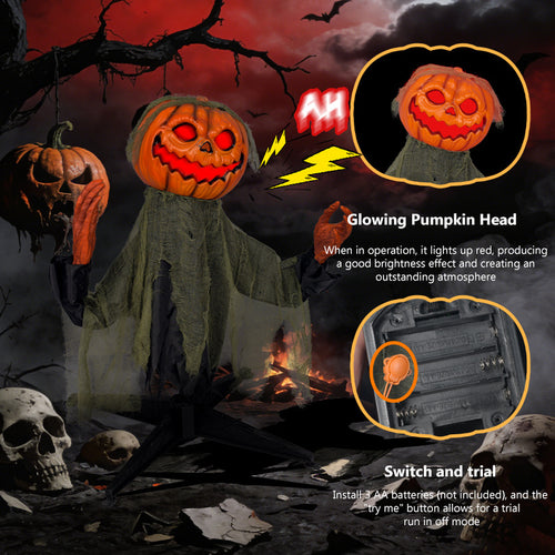 Halloween Vogelscheuche Dekoration Karnz
