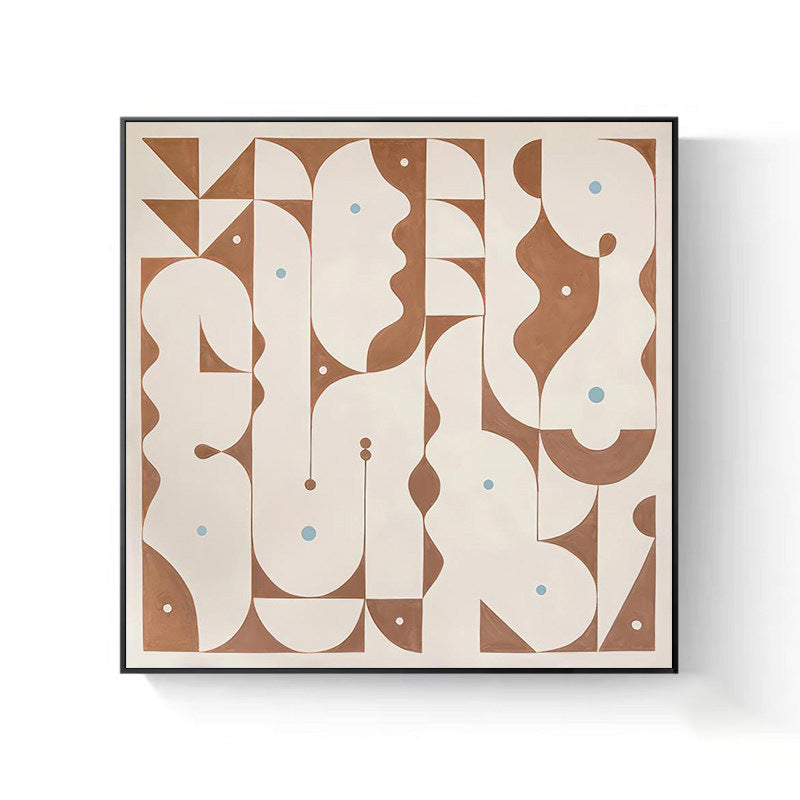 Moderne Geometrische Kunst Leinwand