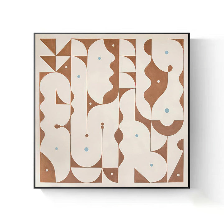Moderne Geometrische Kunst Leinwand