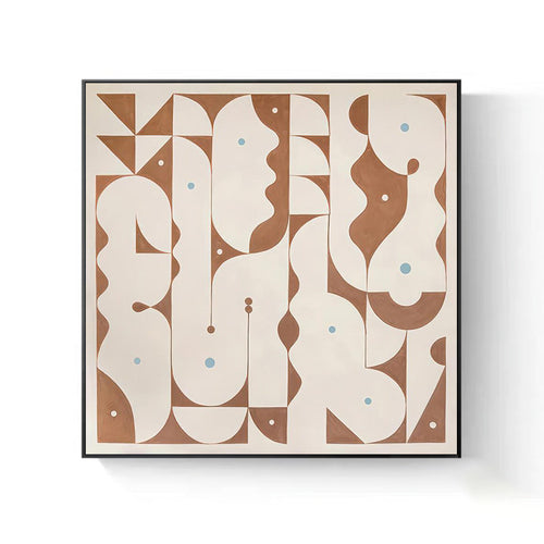 Moderne Geometrische Kunst Leinwand