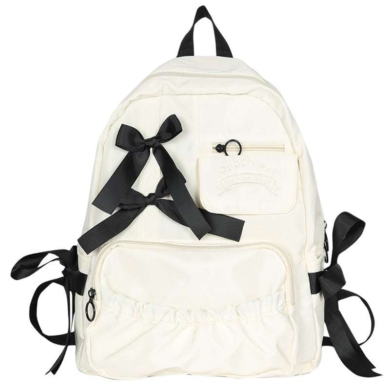 Stylischer Rucksack mit Schleifenverzierung Karnz