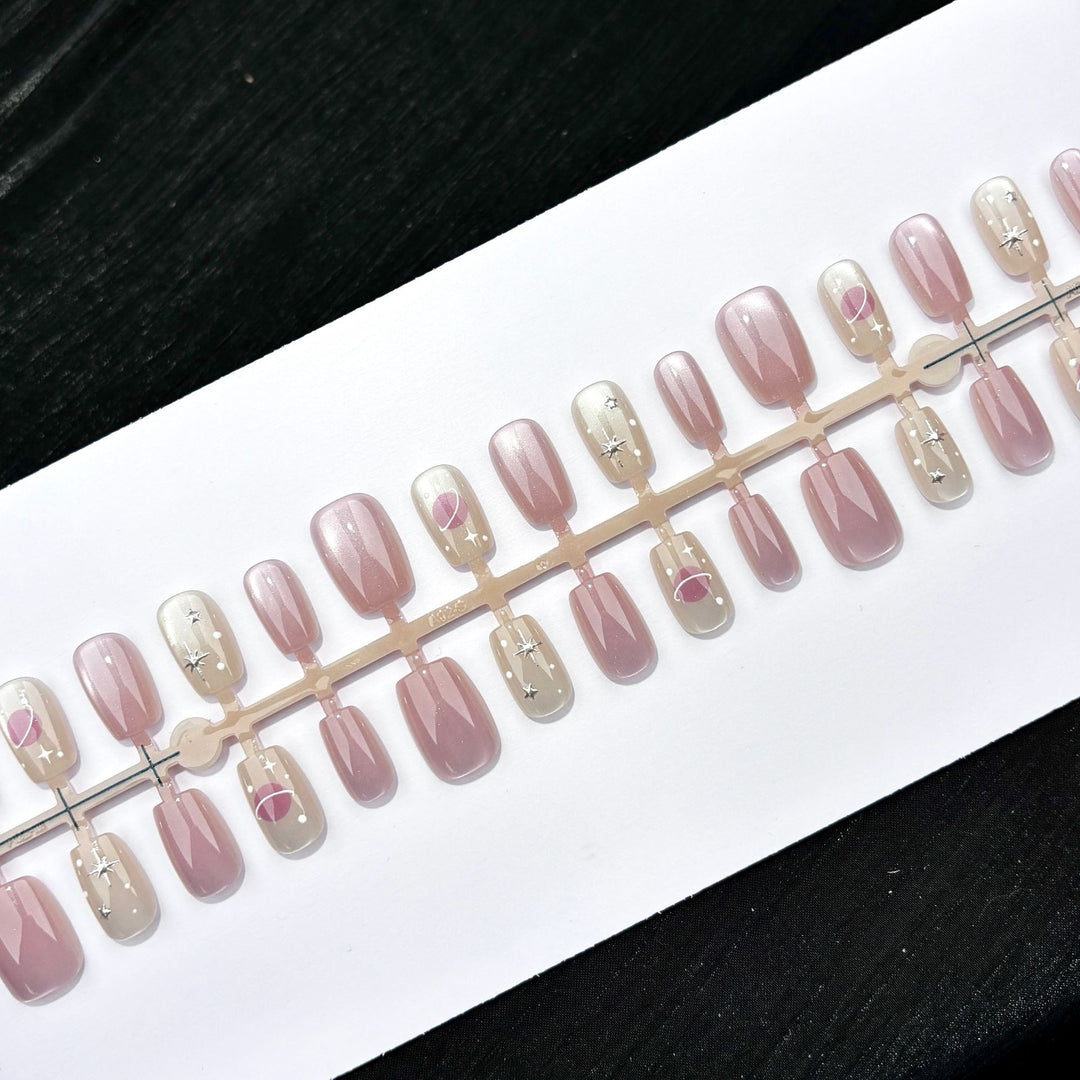 Künstlerische Designs Press-On Nagelset