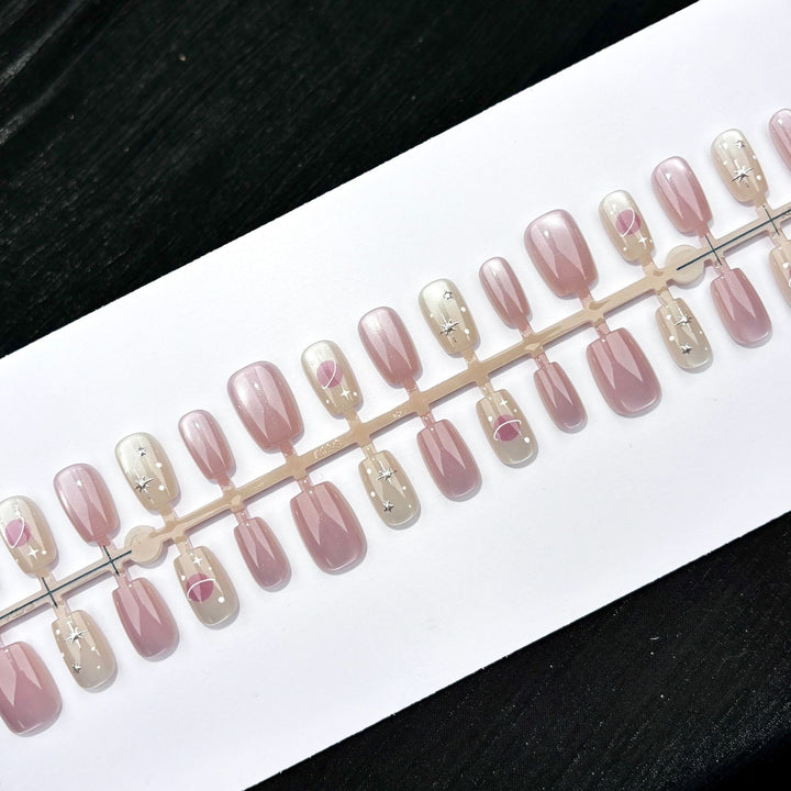 Künstlerische Designs Press-On Nagelset