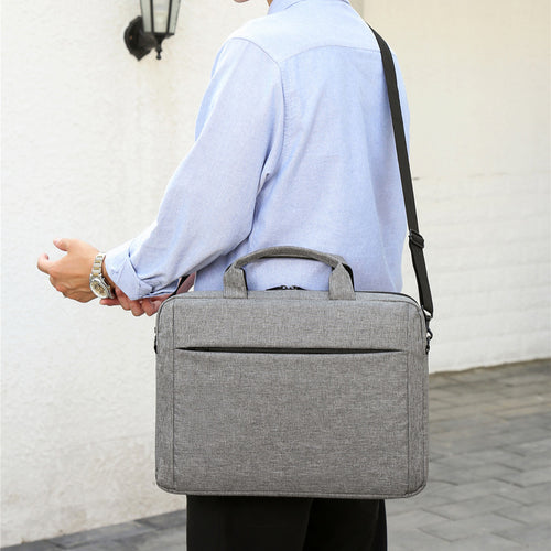 Laptoptasche mit Sicherem Reißverschlussfach und Praktischen Trageoptionen Karnz