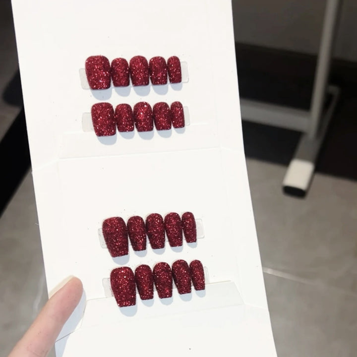 Glitzer Nagelspitzen Karnz
