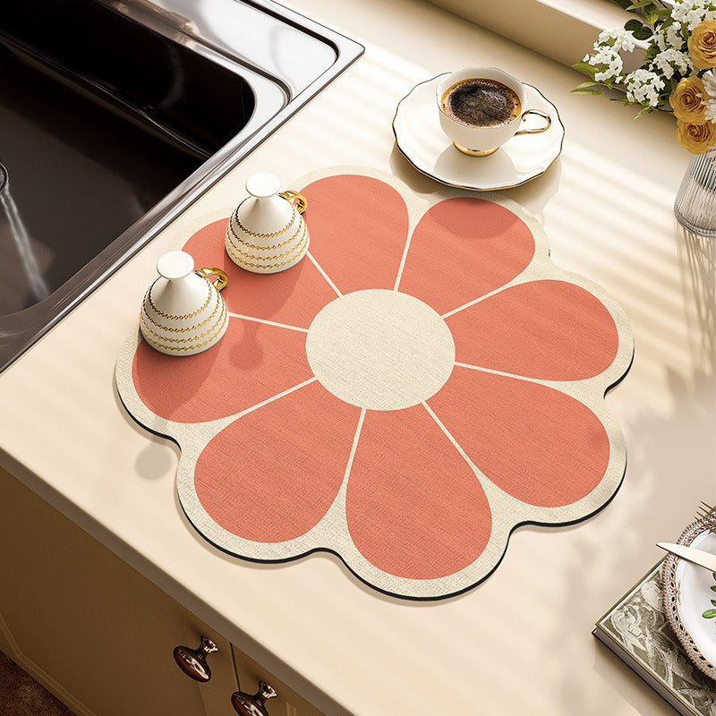 Dekoratives blumenförmiges Tischset Karnz