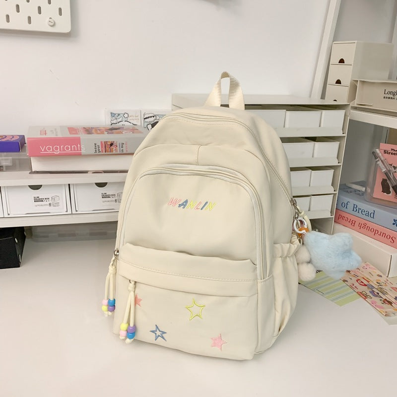 Verspielter mit Sternen verzierter Rucksack Karnz