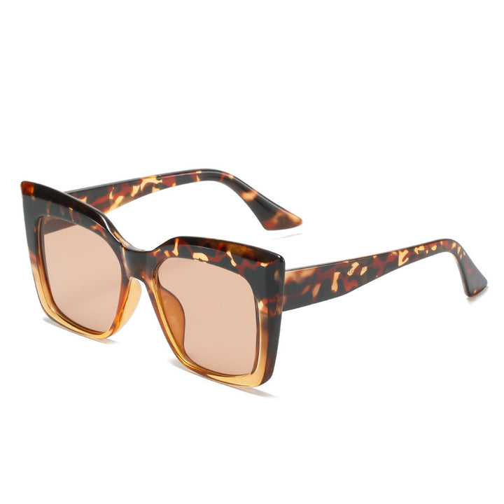 Moderne Übergroße Rechteckige Sonnenbrille Karnz 1787812562