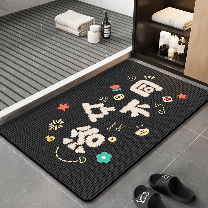 Inspirierender Badezimmerteppich