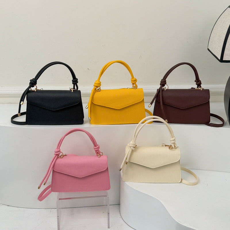 WoRibbed Texturierte Strukturierte Handtasche Karnz