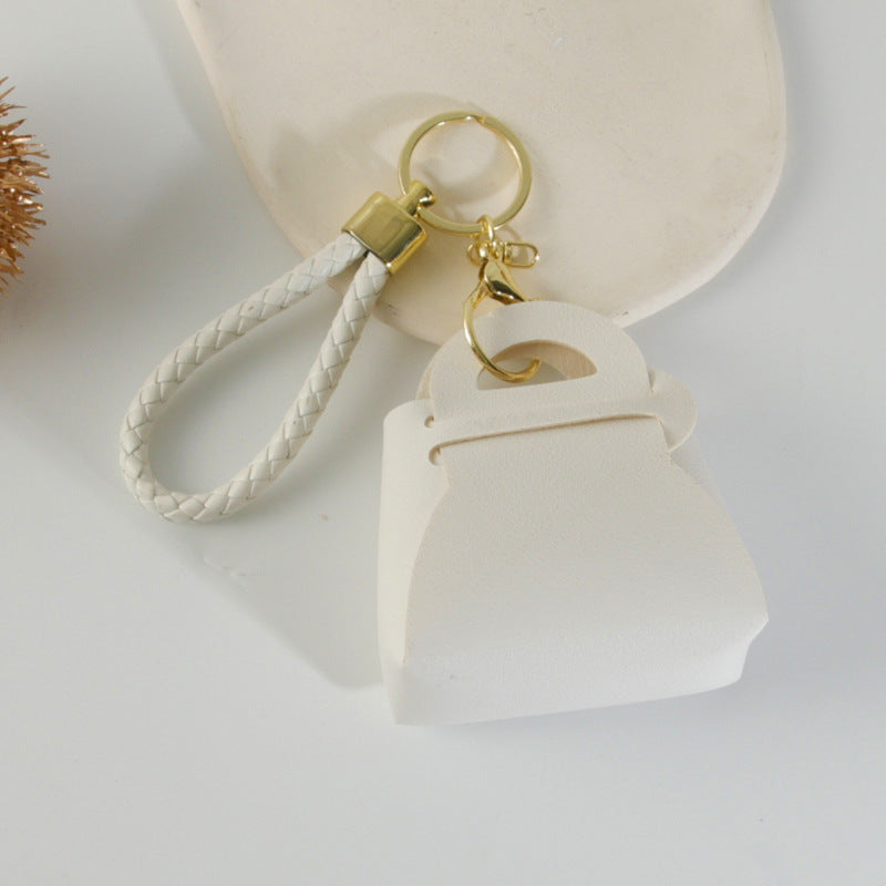 Chic Mini-Handtaschen-Schlüsselanhänger Karnz