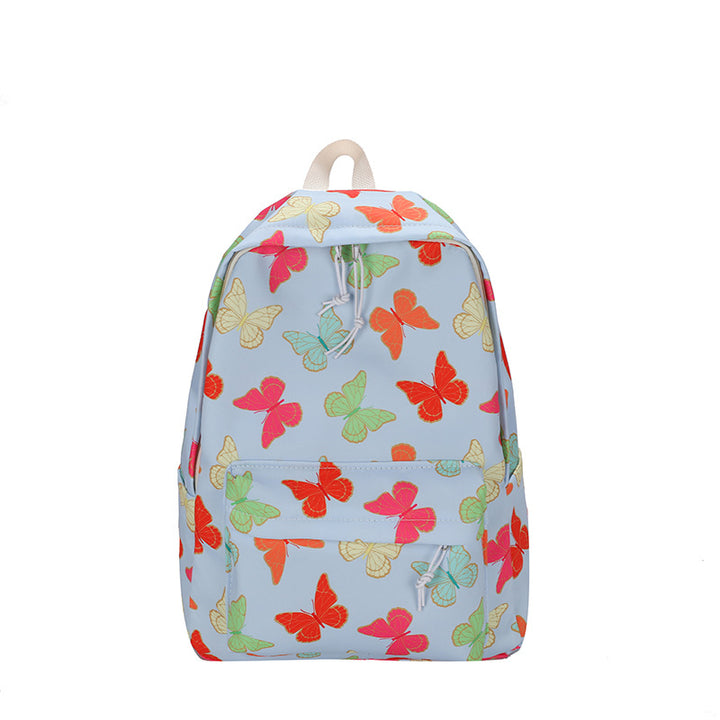 Lebhafte Schmetterlingsmuster-Rucksack Karnz