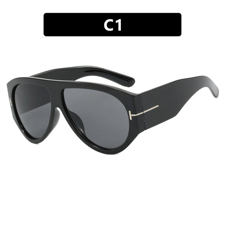 Damen elegante Sonnenbrille im markanten Design Karnz