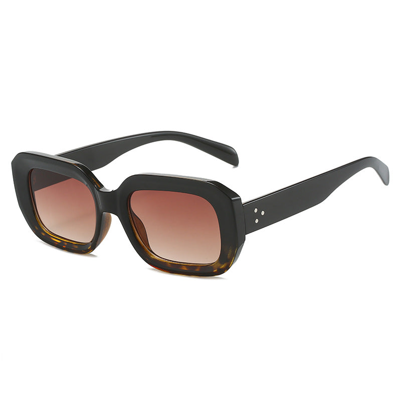 Damen oversized quadratische Sonnenbrille mit trendigem Design Karnz