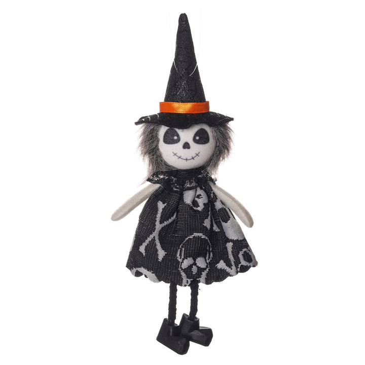Dekorative Halloween Katze mit Hexenhut