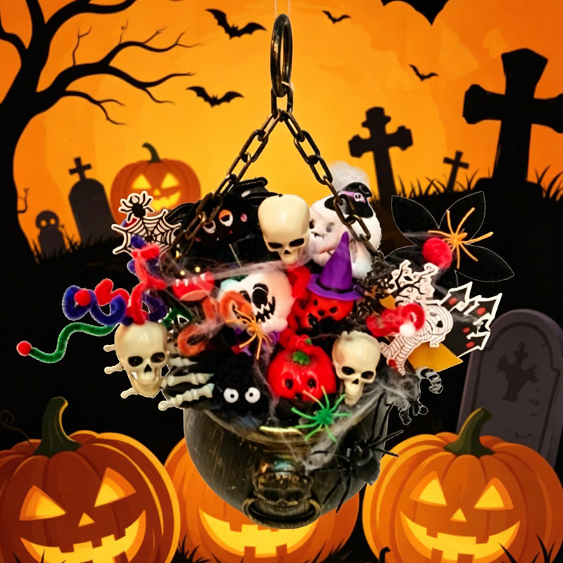 Halloween-Themen dekorative Kessel Tischmitte Karnz