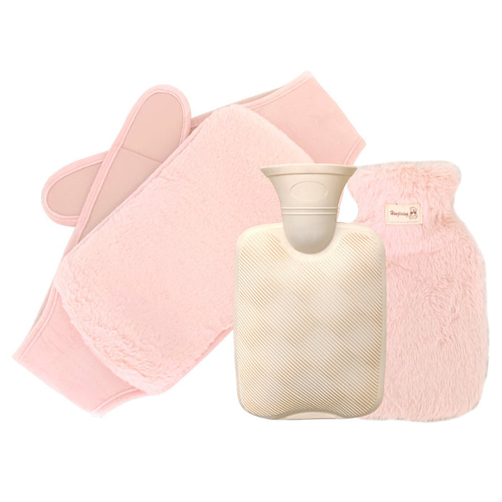 Plüsch-Wärmflaschen-Set Karnz