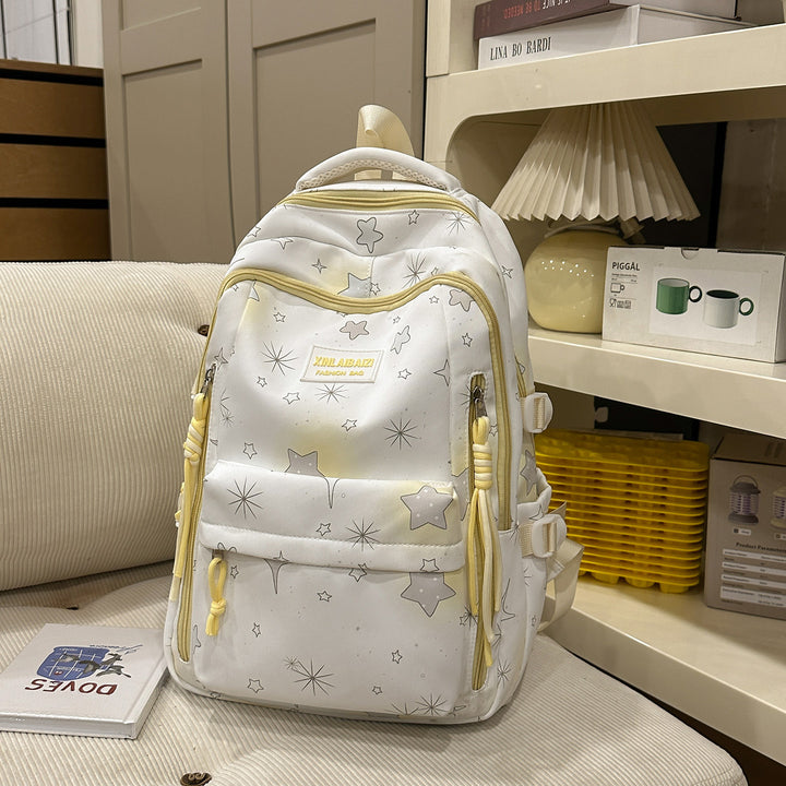 Multifunktionaler Rucksack mit Sternmuster