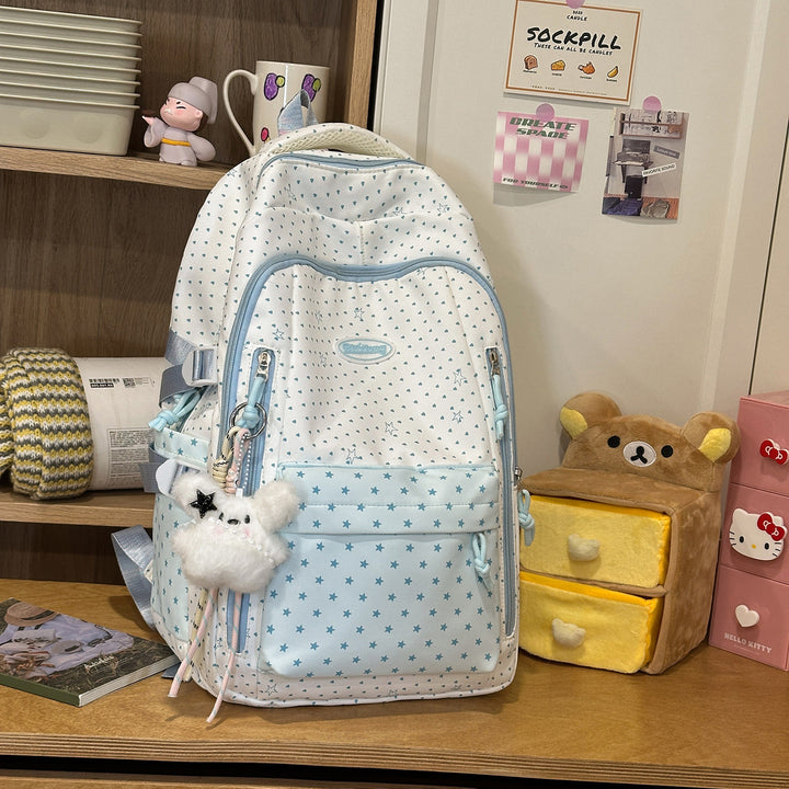 Dekorativer Rucksack mit Sternenmuster Karnz