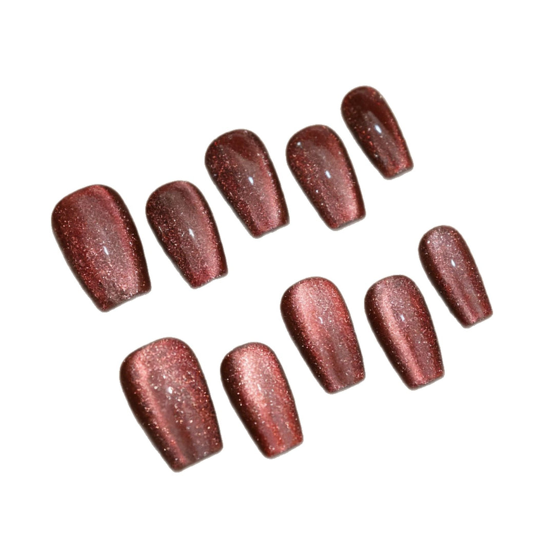 Funkelndes Gradient Press-On Nagelset