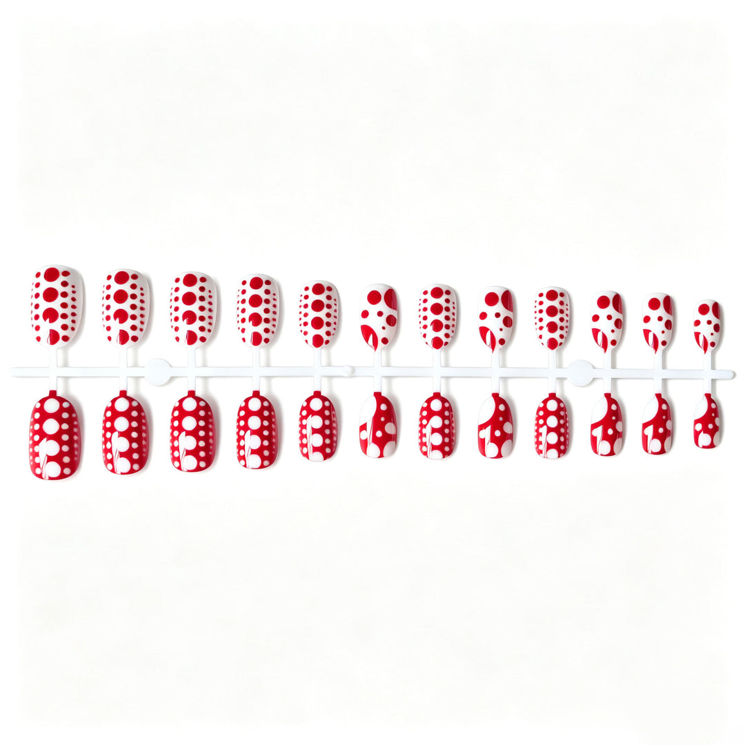 Künstlerisches Polka Dot Nail Art Set