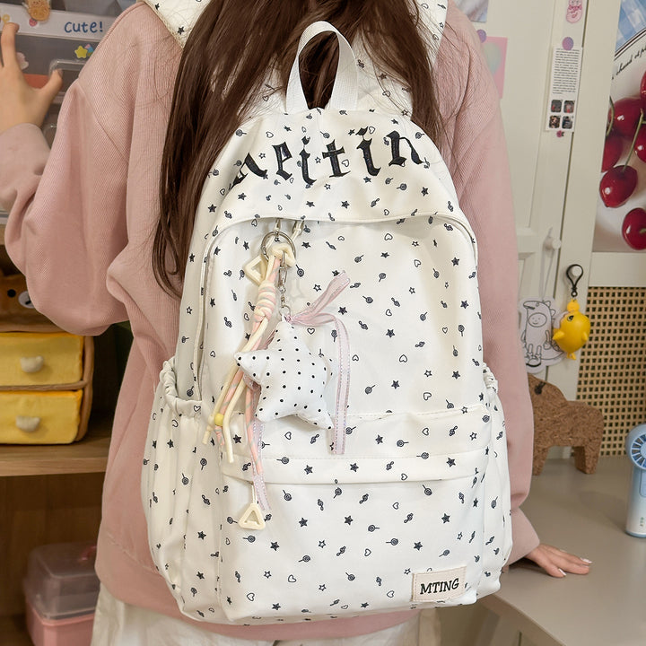 Stylischer gemusterter Rucksack Karnz 1791205199