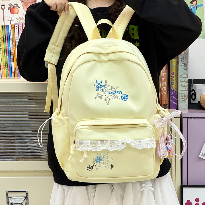 Stylische Bestickte Lässige Rucksack Karnz